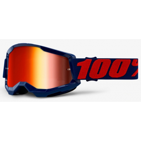 Окуляри 100% STRATA 2 Goggle Masego - Mirror Red Lens