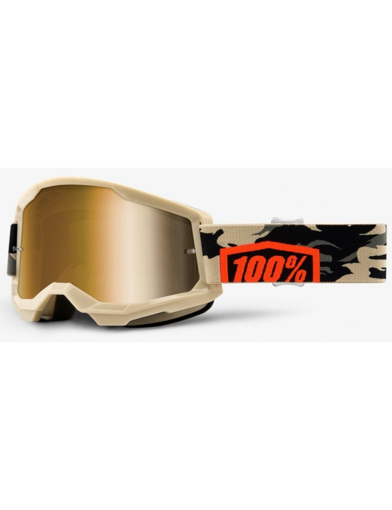 Окуляри 100% STRATA 2 Goggle Kombat - True Gold Lens