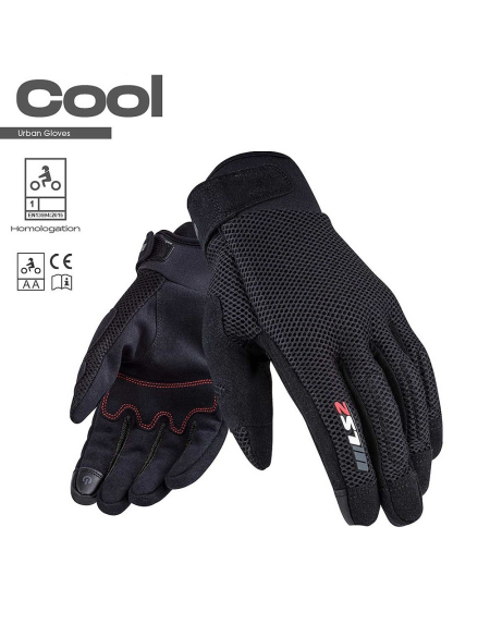LS2 Cool Man Gloves Black