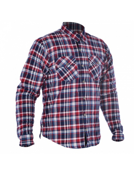 Oxford Kickback Shirt Checker Red/Blue