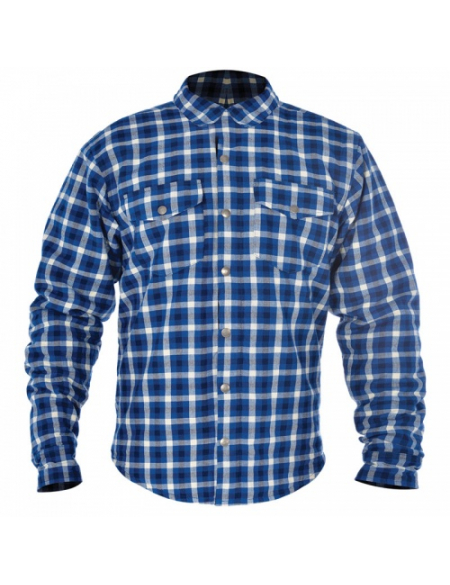 Oxford Kickback Shirt Checker Blu/Wht