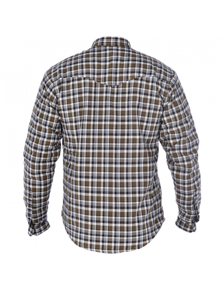 Oxford Kickback Shirt Checker Kha/Wht