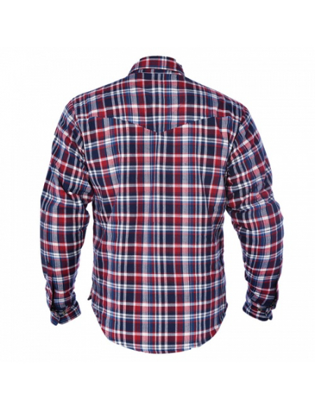 Oxford Kickback Shirt Checker Red/Blue